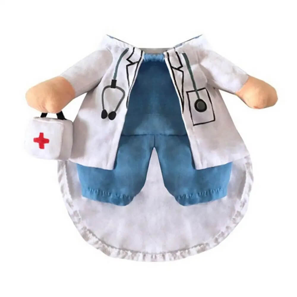 Fantasia de Médico Para Cães e Gatos