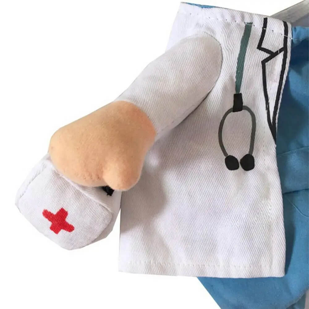 Fantasia de Médico Para Cães e Gatos