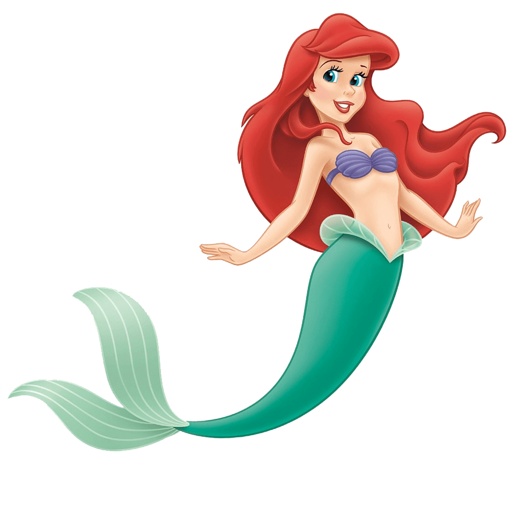Fantasia Infantil de Ariel Pequena Sereia - 3-10 Anos