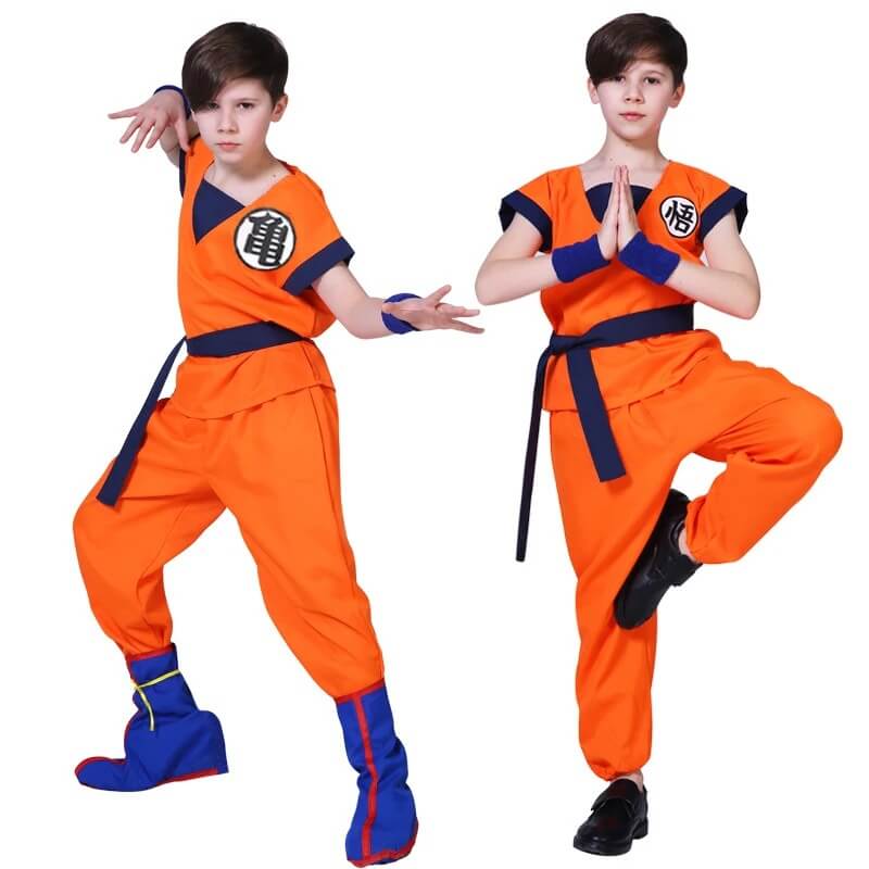 Fantasia Infantil de Goku - 3-13 Anos