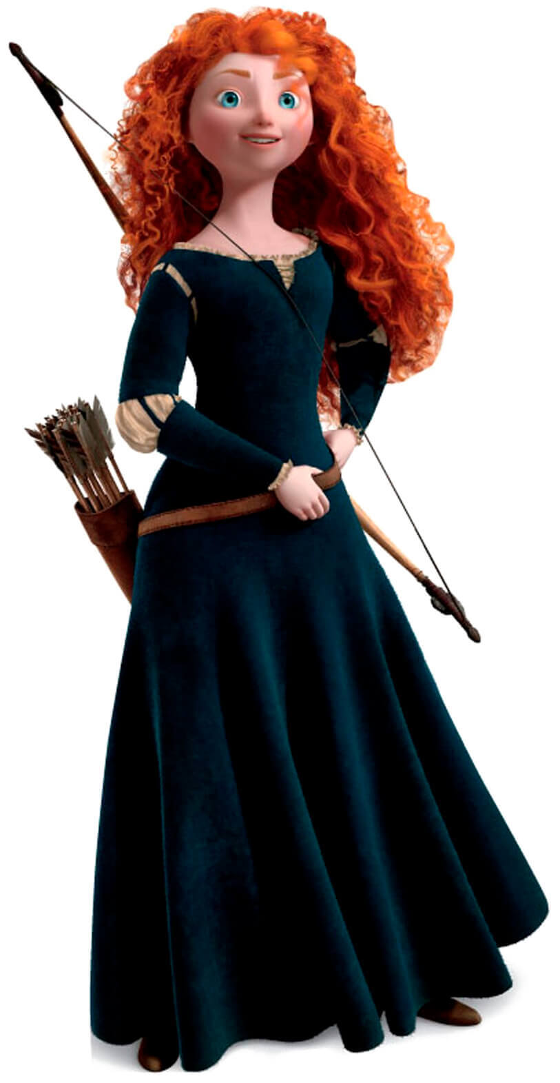 Fantasia Infantil de Merida do Filme Brave - 2-10 Anos