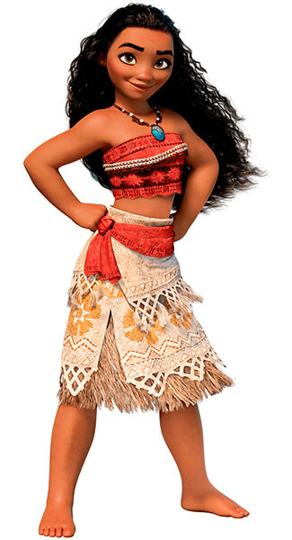 Fantasia Infantil de Moana - 3-8 Anos