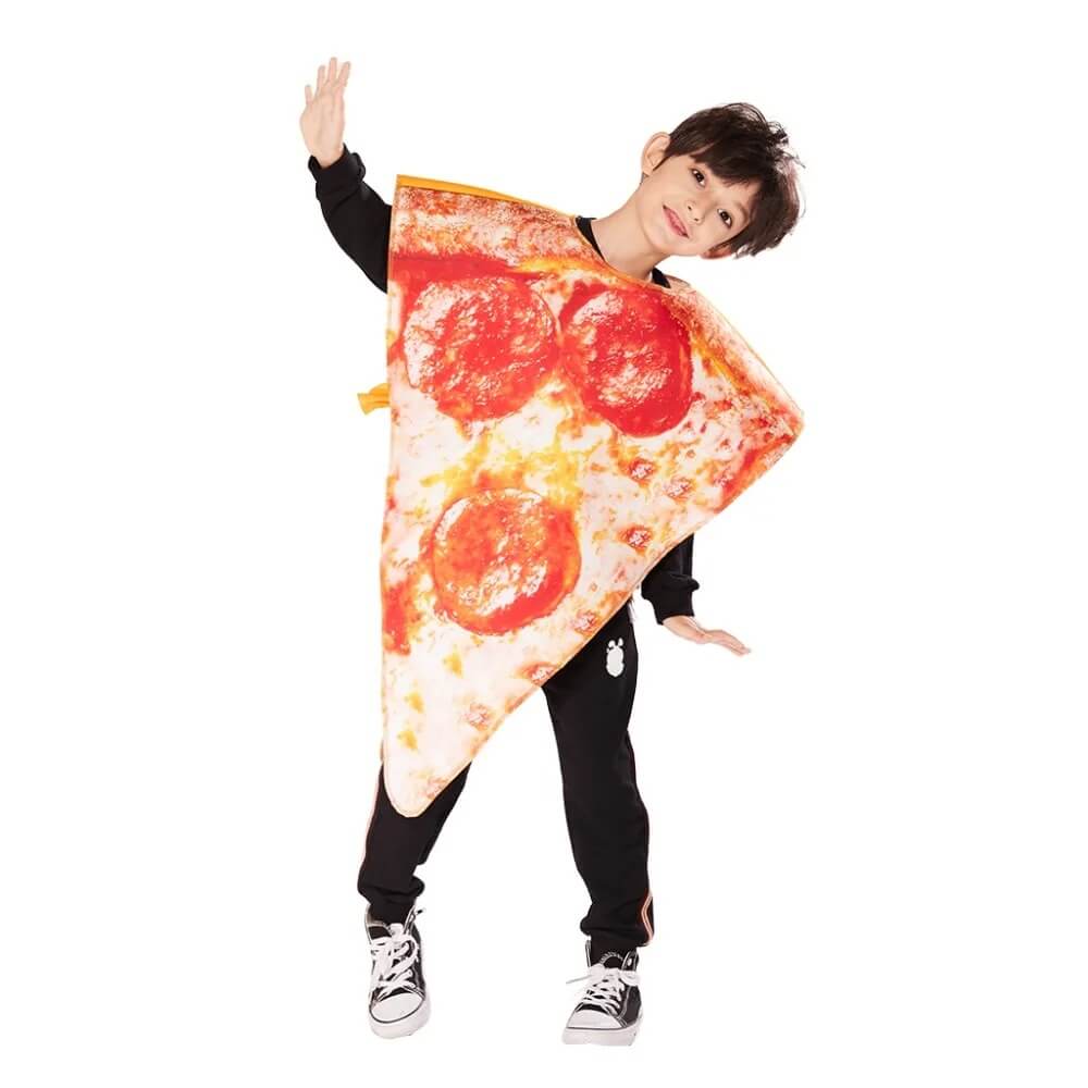 Fantasia Infantil de Pizza - 3-10 Anos