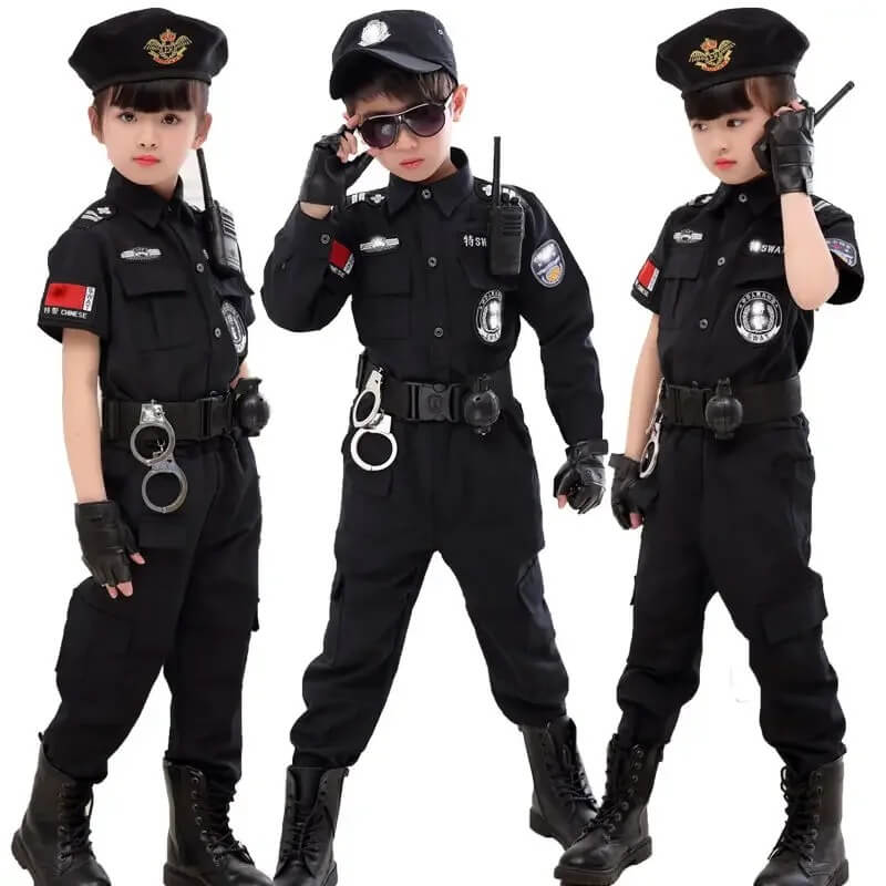 Fantasia Infantil de Policial - 5-12 Anos