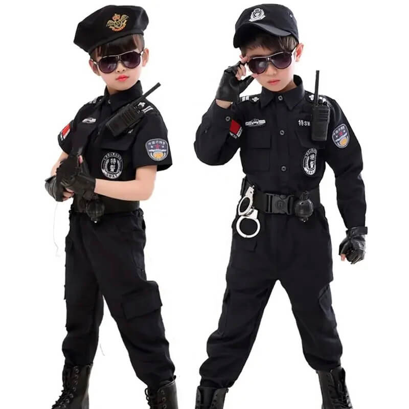Fantasia Infantil de Policial - 5-12 Anos