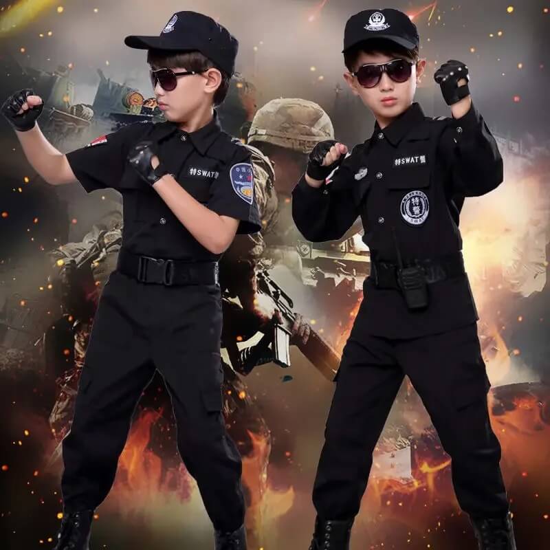 Fantasia Infantil de Policial - 5-12 Anos