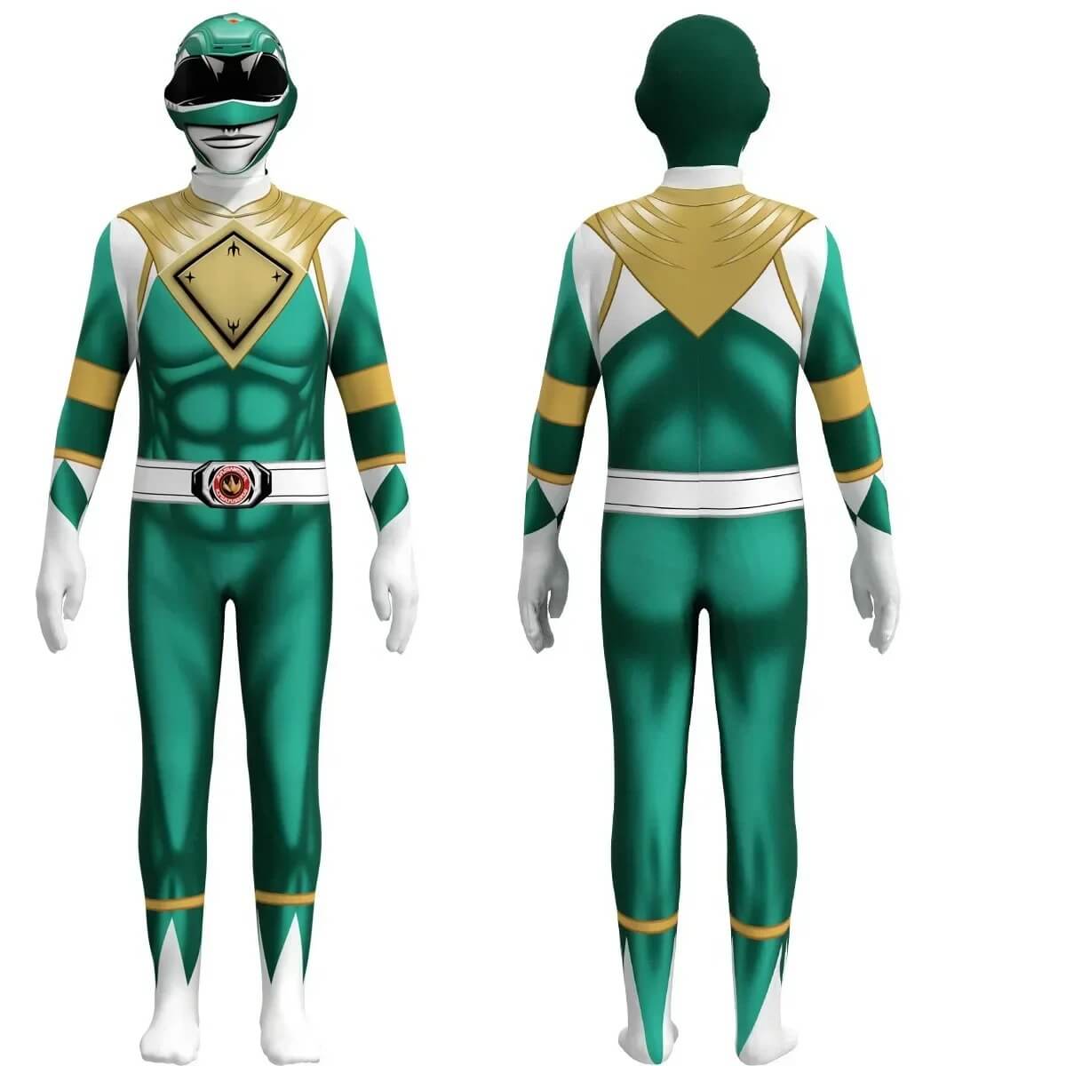 Fantasia Infantil de Power Rangers - 4-12 Anos