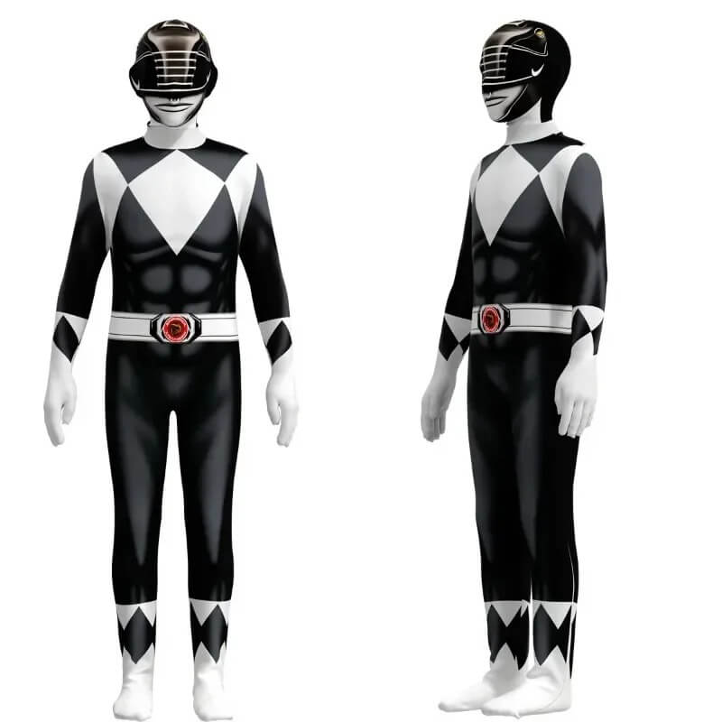 Fantasia Infantil de Power Rangers - 4-12 Anos