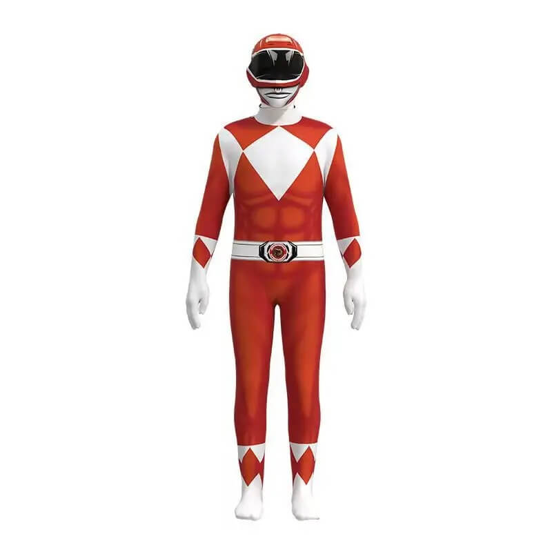 Fantasia Infantil de Power Rangers - 4-12 Anos