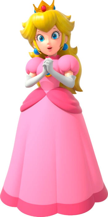 Fantasia Infantil de Princesa Peach de Super Mario Bros - 2-10 Anos