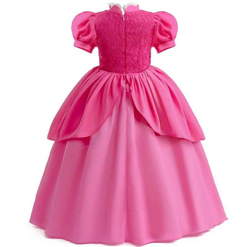 Fantasia Infantil de Princesa Peach de Super Mario Bros - 2-10 Anos