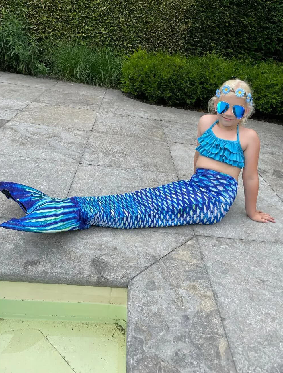 Fantasia Infantil de Sereia - 4-12 Anos