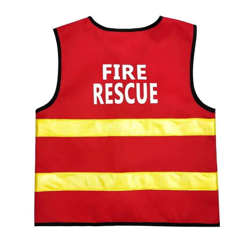 Kit de Acessórios Para Fantasia Infantil de Bombeiro - 3-10 Anos
