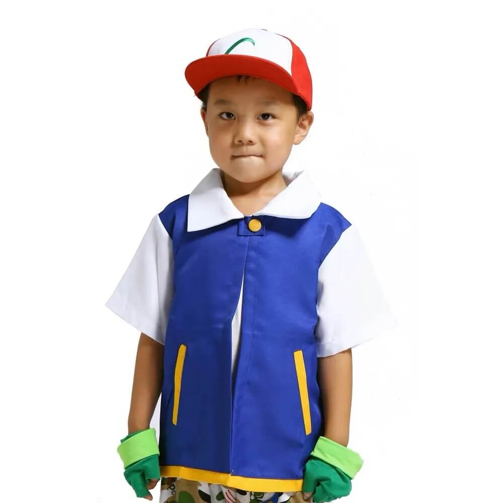 Fantasias De Pokemon Para Criancas Ash MOC7132 Ash Ketchum Tijolos