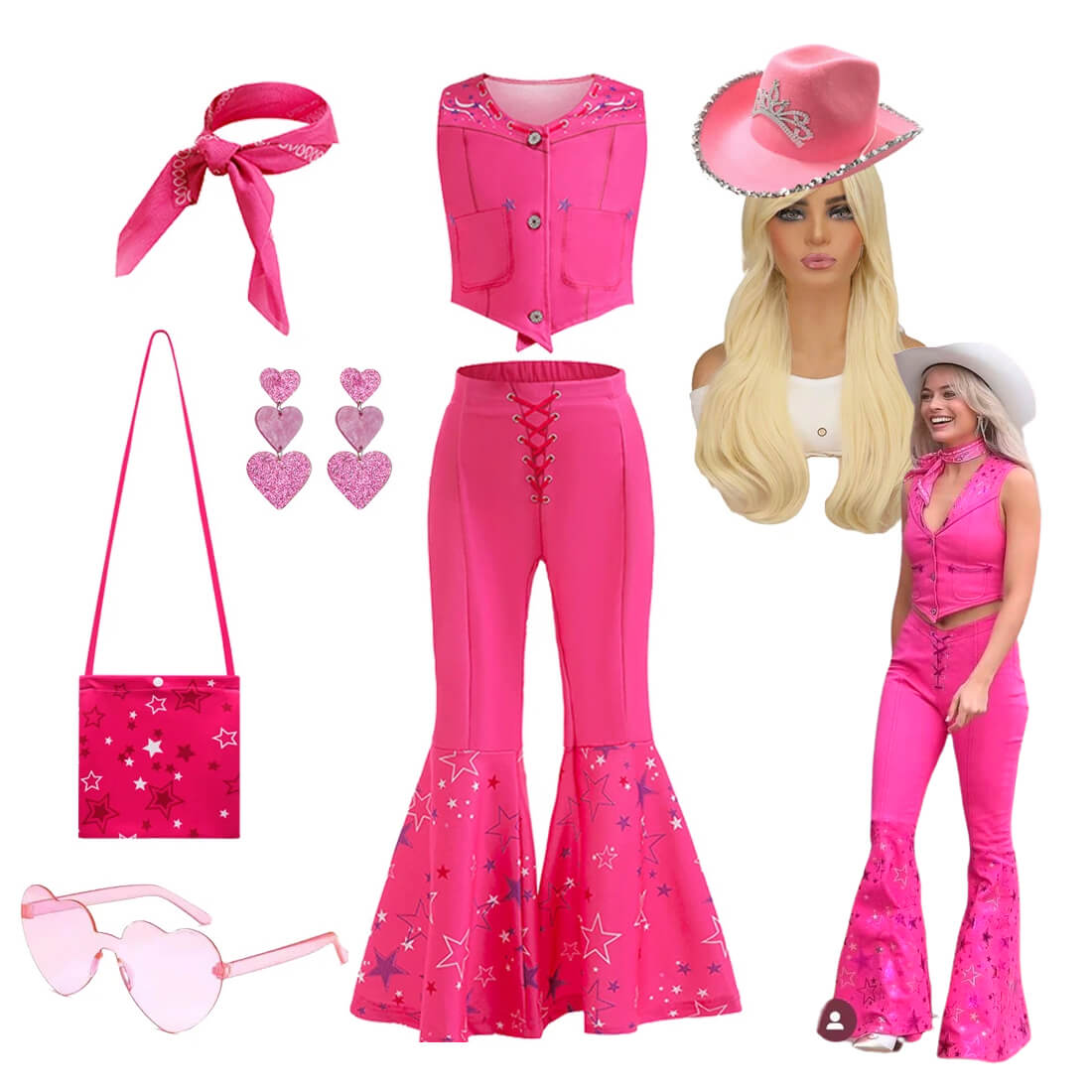 Fantasia Infantil de Barbie - 2-13 Anos