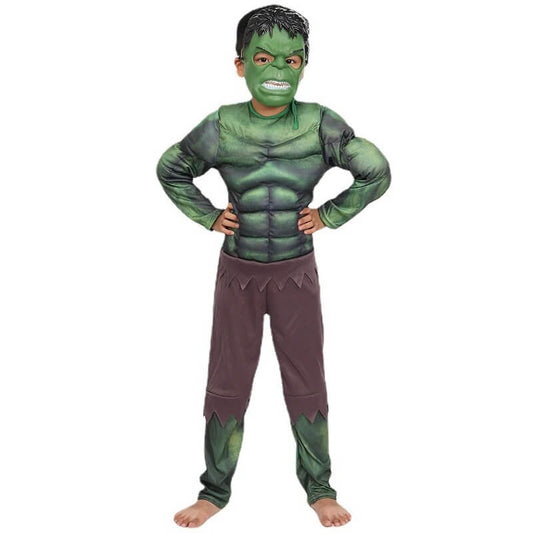 Fantasia Infantil do Hulk - 4-10 Anos