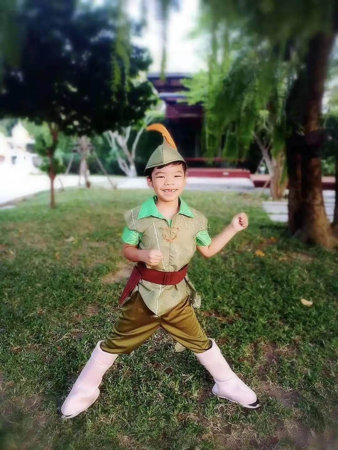 Fantasia Infantil de Peter Pan - 4-9 Anos