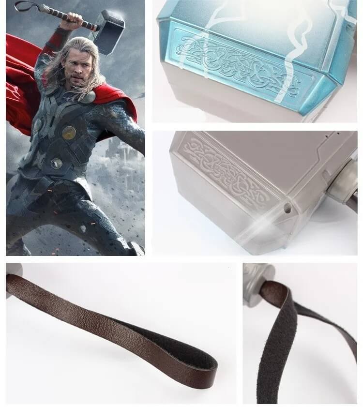 Kit de Acessórios Para Fantasia Infantil de Thor - 4-8 Anos