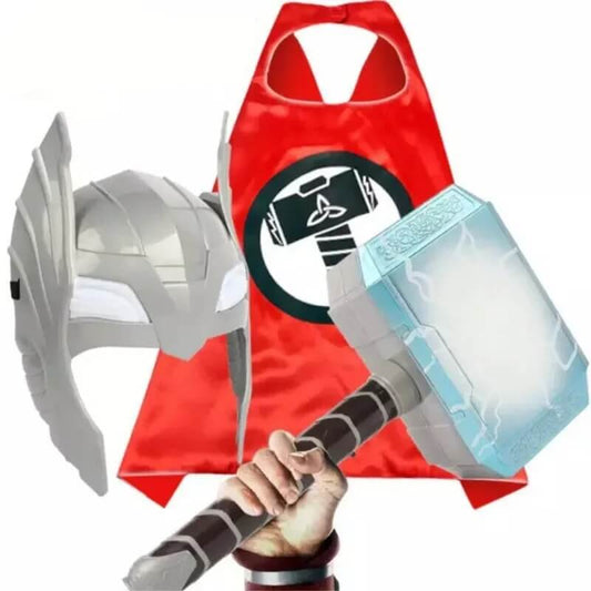 Kit de Acessórios Para Fantasia Infantil de Thor - 4-8 Anos